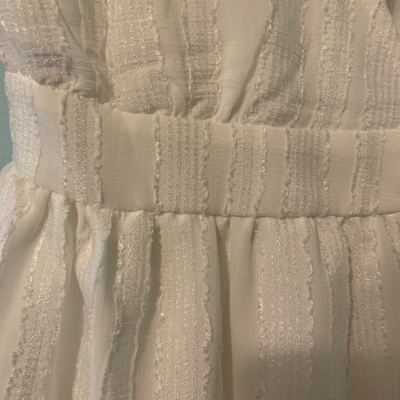 NWT White Hello Molly Mini Wrap dress - Picture 4 of 5